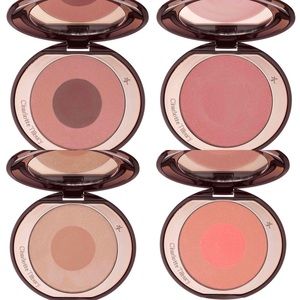 4 Charlotte Tilbury Cheek Pop Blushes gently used